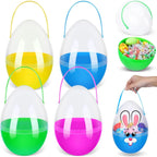 Jumbo Easter Eggs 10” w/ Handle 4/8 Pack
